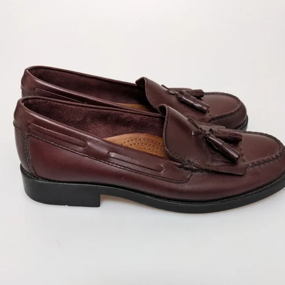 G.H.BASS WEEJUN BASS MARIETTA 2 MENS LOAFERS G.H. Bass Weejuns Marietta II Loafers Size 7 Burgundy  main image 2